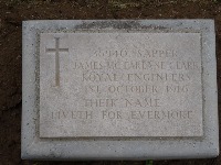 Struma Military Cemetery - Clark, James McFarlane